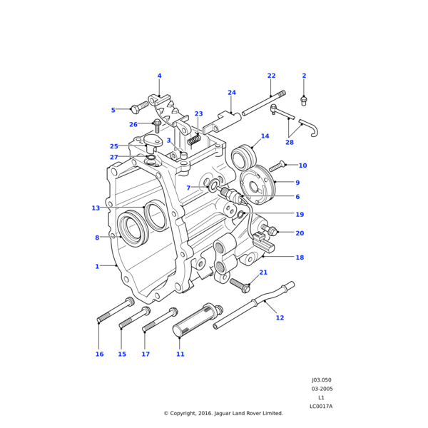 AMR3918 - Land Rover Switch-reverse light manual transmission