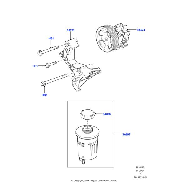 FB110186 - Land Rover Bolt