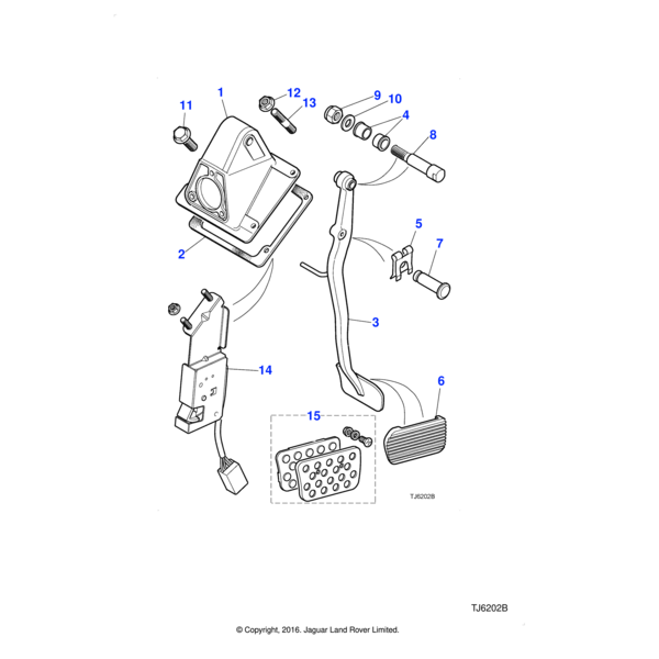 C2732832 - Jaguar Safety clip