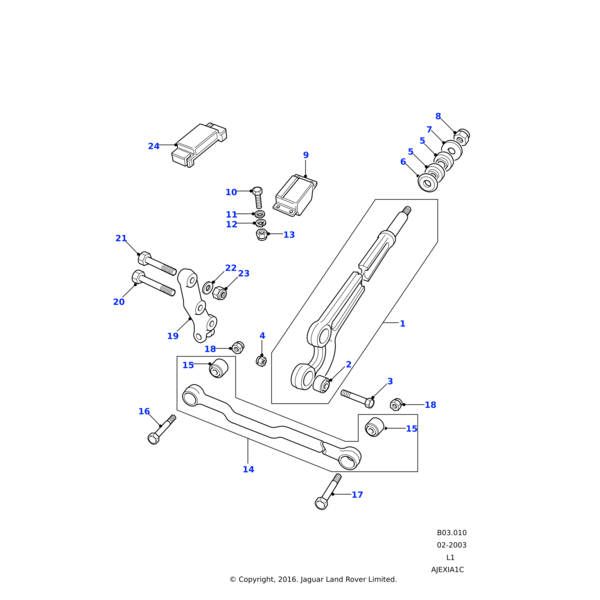 253952 - Land Rover Bolt