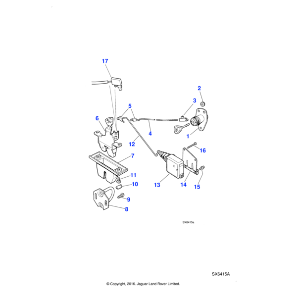 AGU2445J - Jaguar Screw