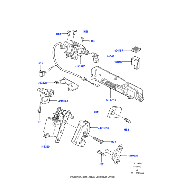 DYP101410 - Land Rover Screw