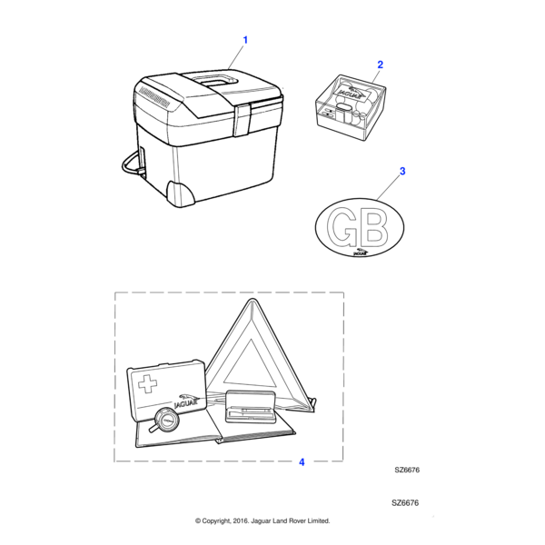 C2A1078 - Jaguar Auxiliary power socket