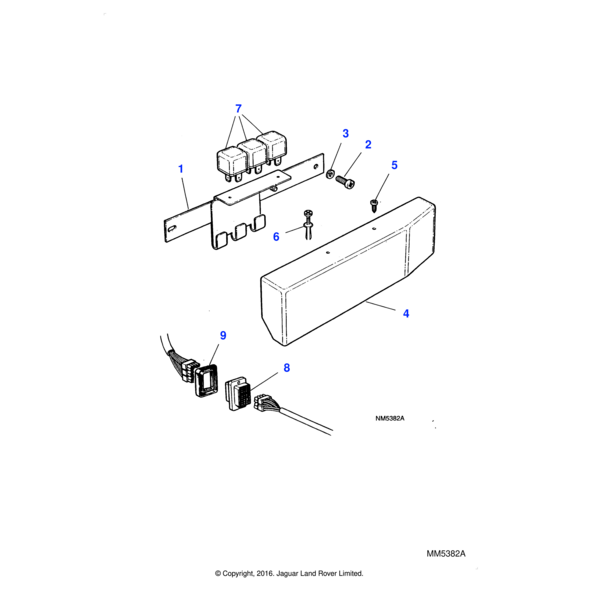 AR606041J - Jaguar Self tapping screw