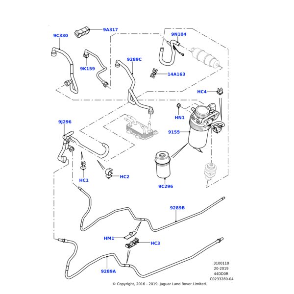 AAU3084 - Land Rover Clip-swivel