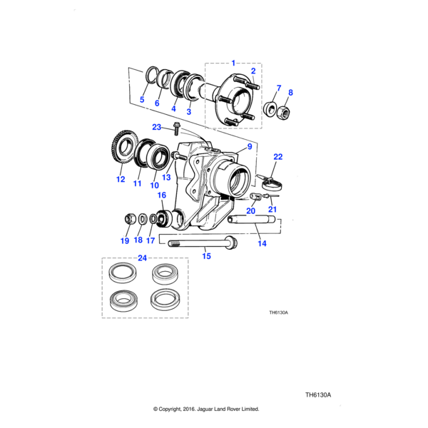 AGU1548 - Jaguar Mounting cradle