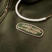 Red Canoe Full Zip Hoodie - Bronze Green