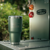 Land Rover Classic x YETI Rambler 887ml - Camp Green