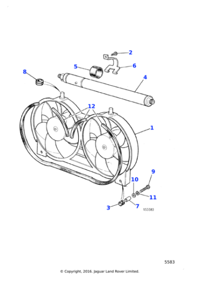 AB612044 - Jaguar Land Rover Screw-self tapping B