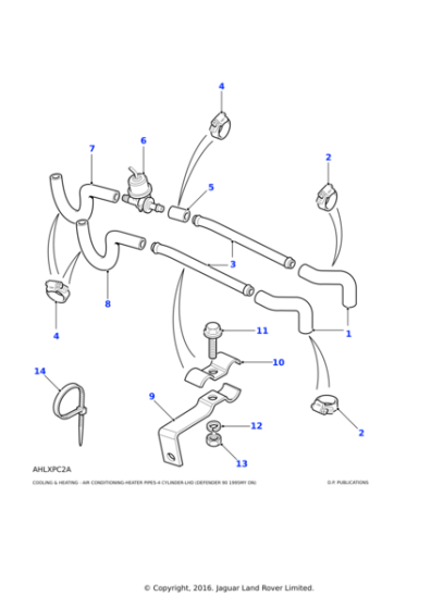 594637 - Land Rover Clamp