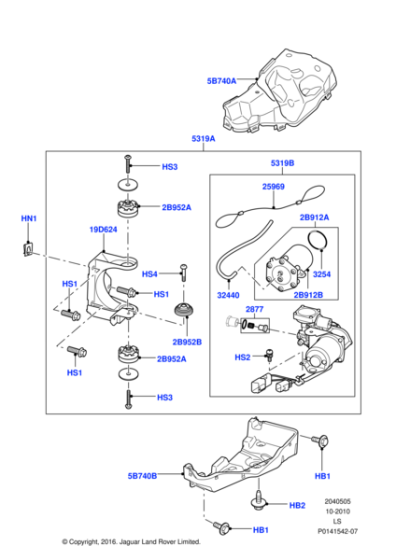 EYP000270 - Land Rover Bolt