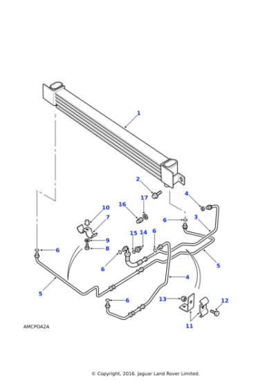 8510043 - Land Rover Switch-transmission oil cooler temperature