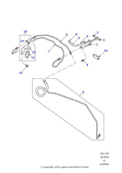ANR6728 - Land Rover Master cylinder clutch
