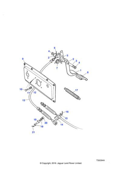 3359 - Land Rover Pin-split
