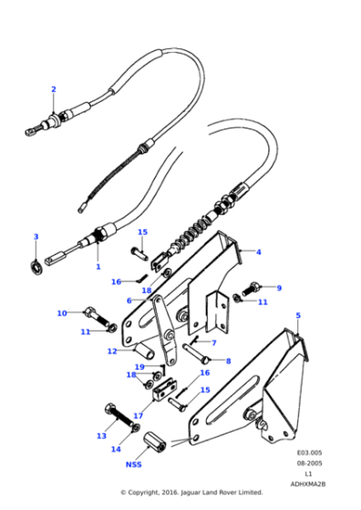 BH108091L - Land Rover Bolt