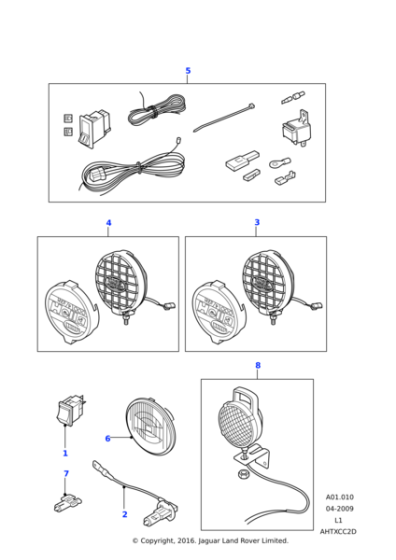 606178 - Land Rover Bulb-headlamp-h3-55 Watt