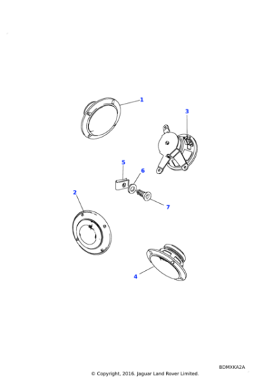 AB608074 - Land Rover Screw