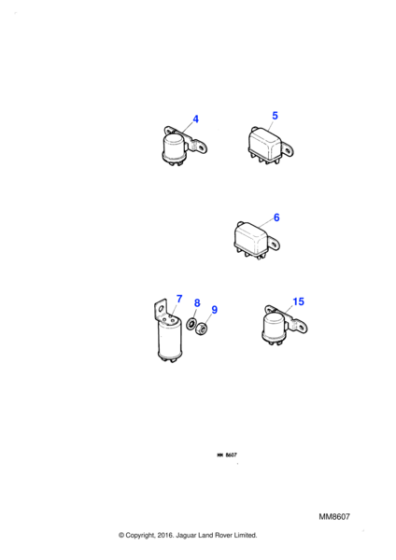 JLM9552 - Jaguar Flasher unit