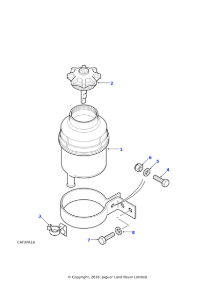 ANR6690 - Land Rover Hose assembly