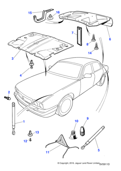 AGU1413J - Jaguar Self tapping screw