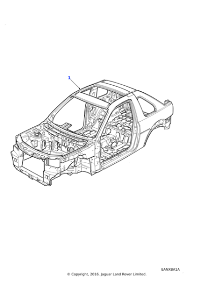 AAB490110 - Land Rover Body Shell