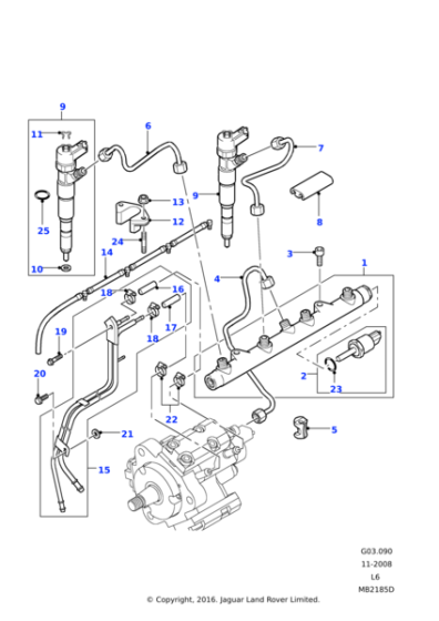 8510027 - Land Rover Injector-fuel multi point injection