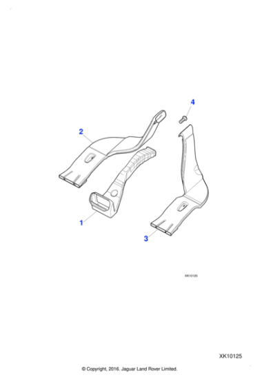 C2C22923 - Jaguar Air duct