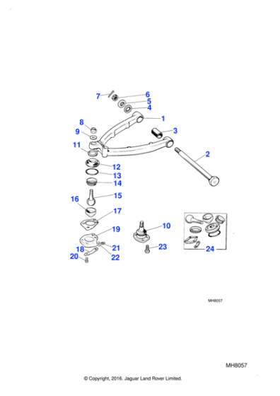 12803 - Jaguar Balljoint kit
