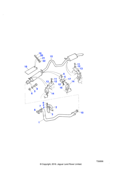 BH108101L - Land Rover Bolt