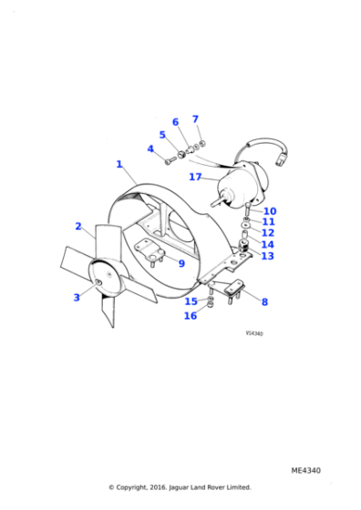 BD54120 - Jaguar Plain washer