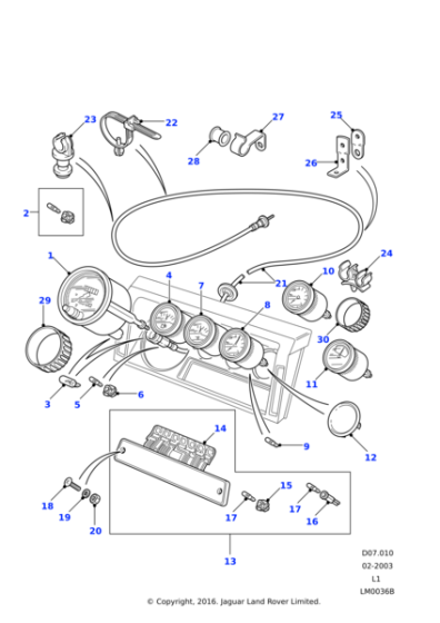 589254 - Land Rover GROMMET