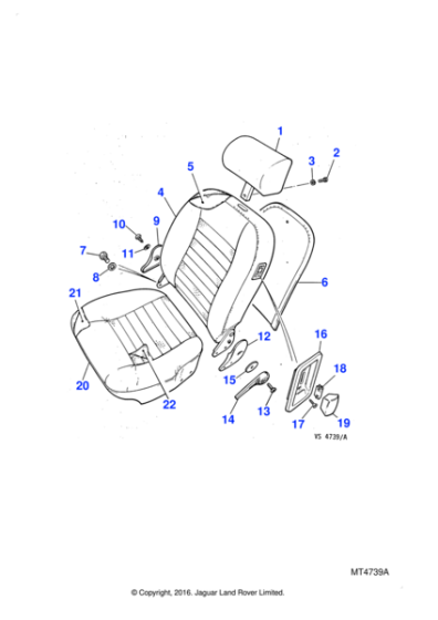 715721 - Jaguar Escutcheon