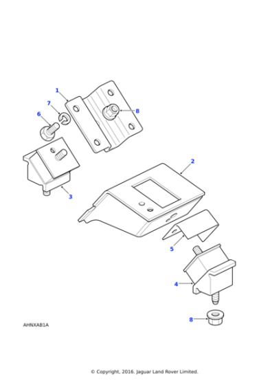 ANR3138 - Land Rover Heatshield assembly exhaust-downpipe