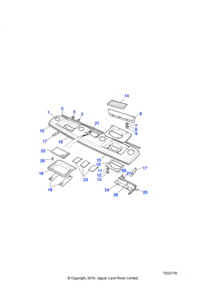 390574 - Land Rover Mat-facia