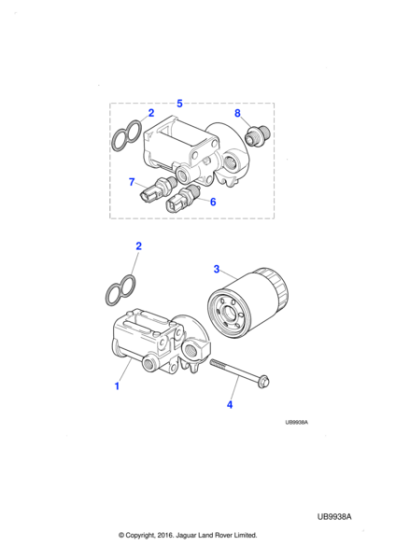 AJ81209 - Jaguar Bolt And Washer