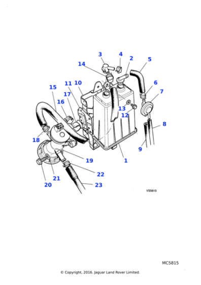 FS106251 - Jaguar Land Rover Bolt-flanged head