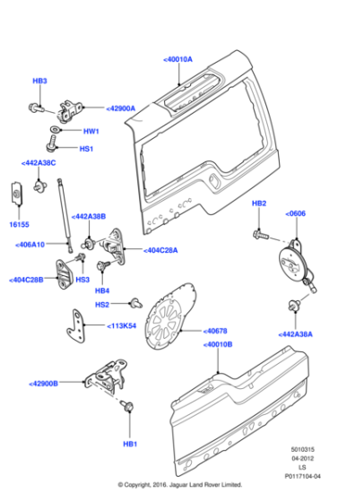BKF780010 - Land Rover Stud - Damper Ball