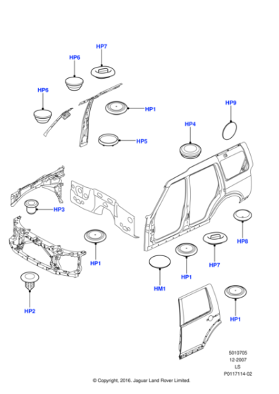 14A7032 - Land Rover Plug