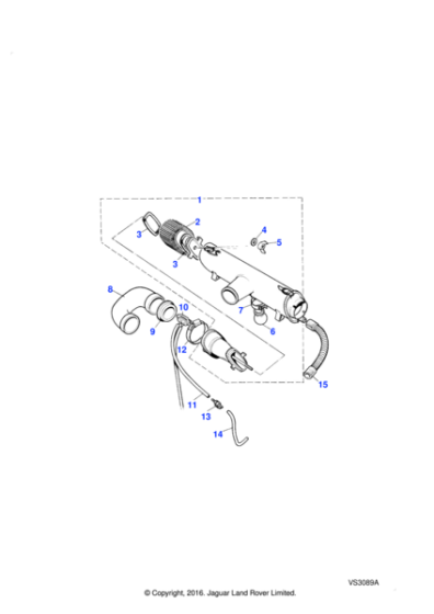 511833 - Land Rover Gasket-air cleaner element