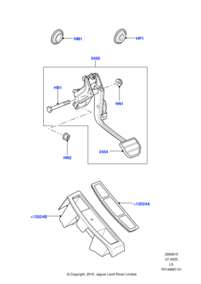 DZA5337 - Land Rover Hardware - Miscellaneous