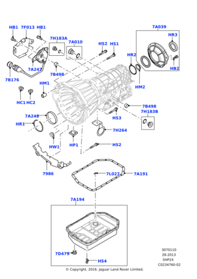 RTC5102 - Land Rover Seal