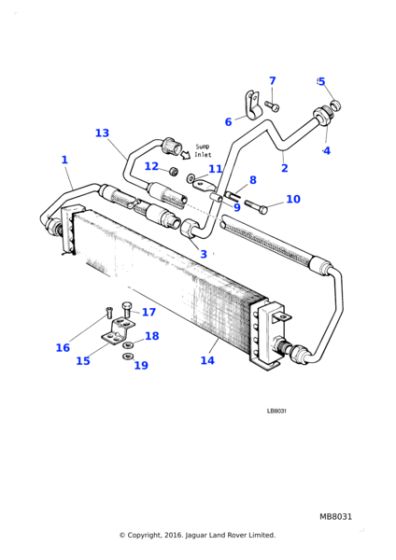 NH910011 - Jaguar Land Rover Nut - Hex.