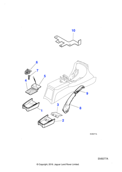 AC606041J - Jaguar Self tapping screw