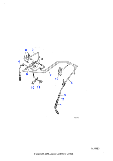 FS106161 - Jaguar Land Rover Nut-flange