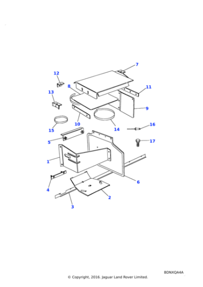 MXC5587 - Land Rover Mudflaps-front