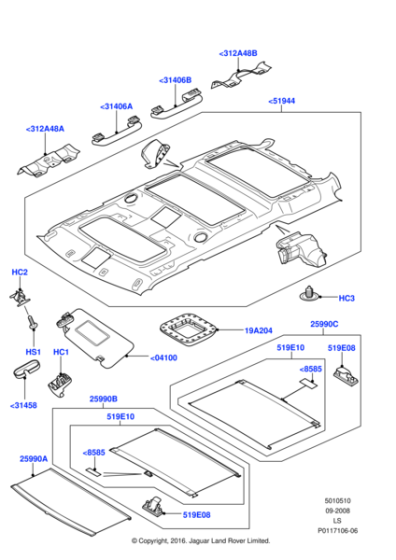 ALU780091 - Land Rover Bracket