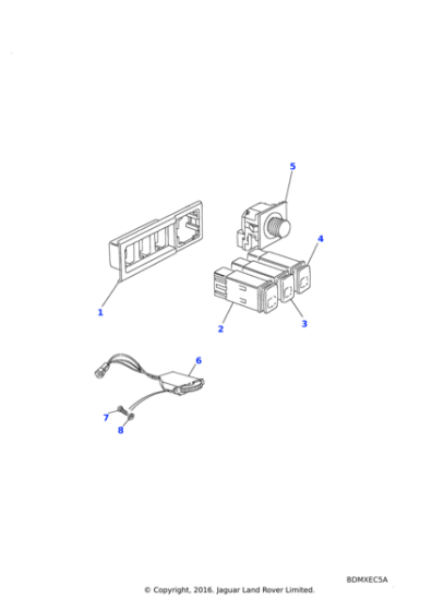AB604031L - Land Rover Screw-self tapping B