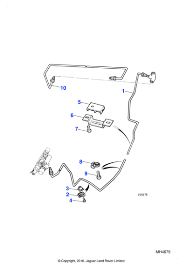 AB610061 - Jaguar Land Rover Screw