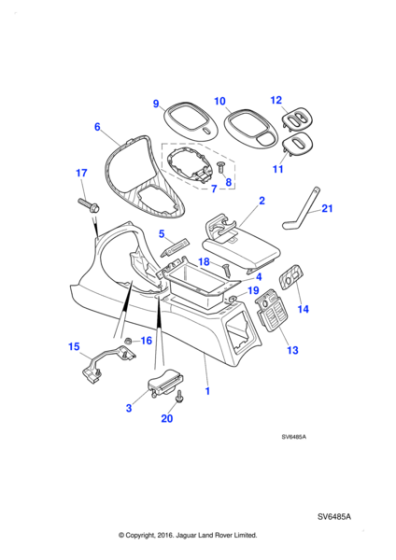WA104001 - Jaguar Land Rover Washer-Plain