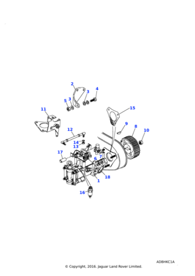 517976 - Land Rover Washer-copper
